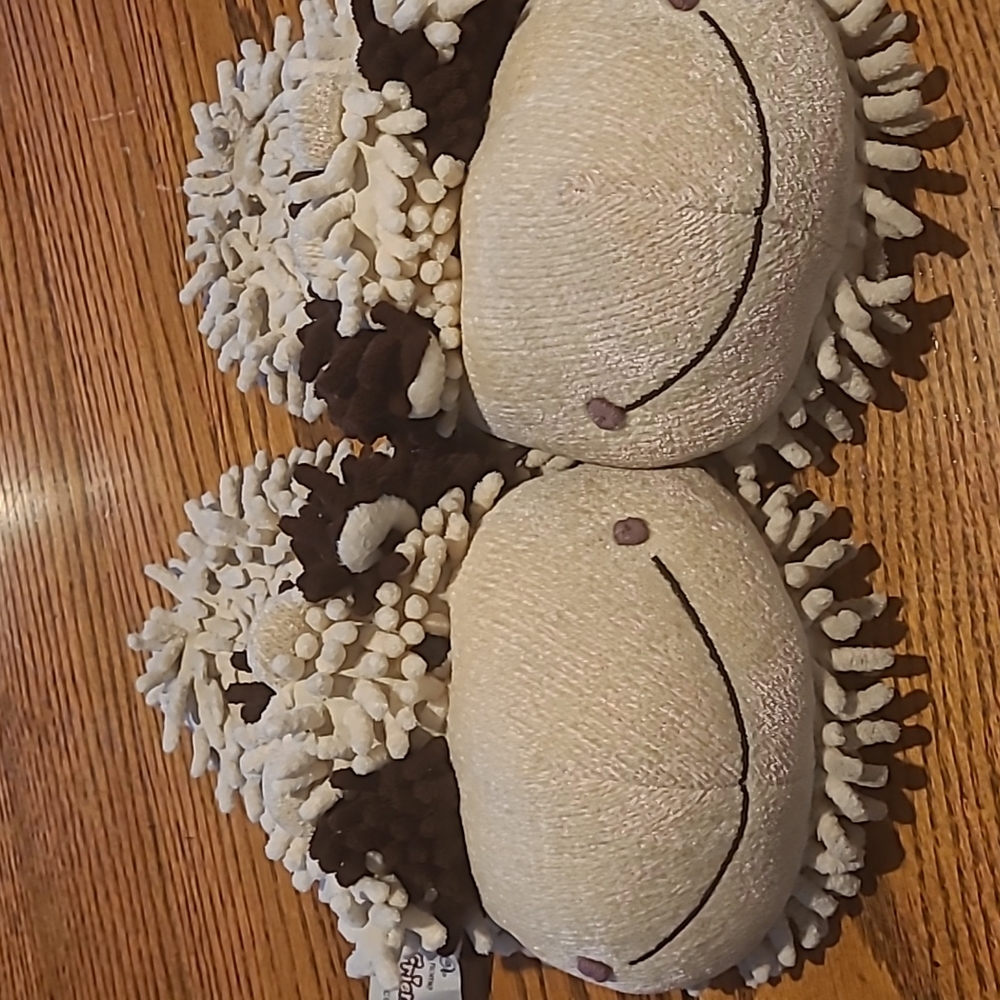 Fuzzy Cow Slippers